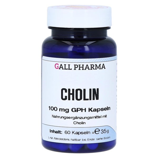 Cholin 100 mg GPH Kapseln 60 St