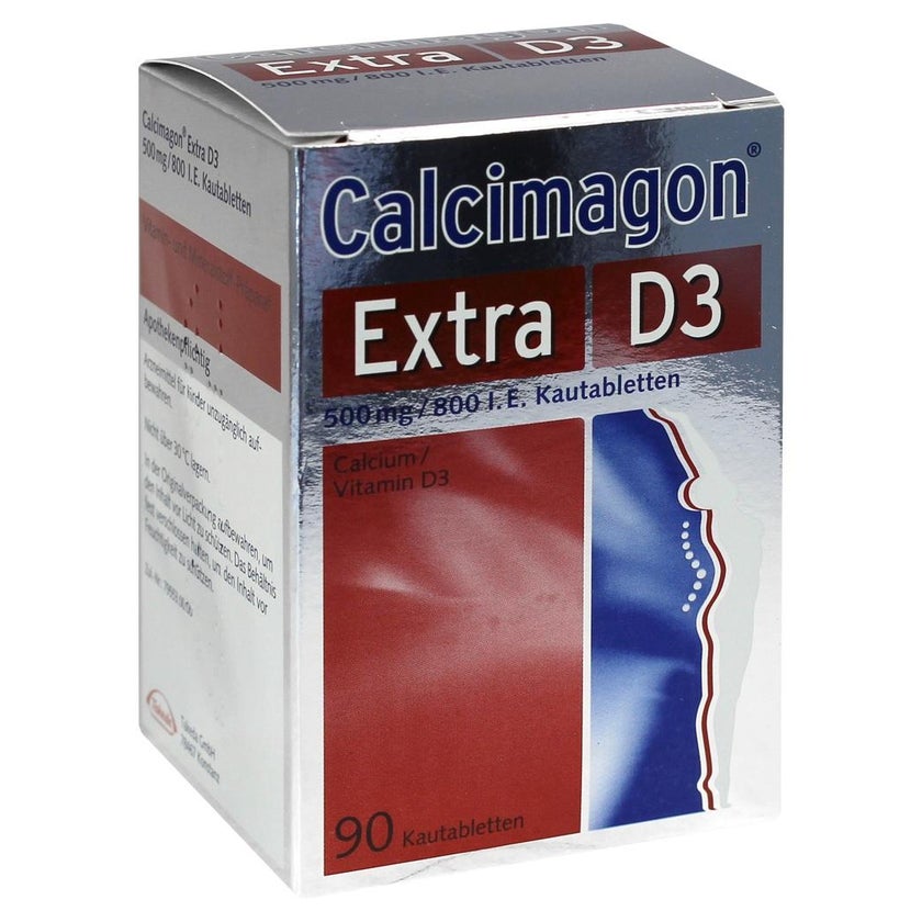 Calcimagon Extra D3 Kautabletten 90 St