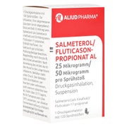 SALMETEROL/Fluticasonpropionat AL 25µg/50µg 1 St