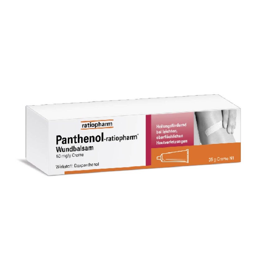 Panthenol ratiopharm - Wundsalbe für die Haut 35 g