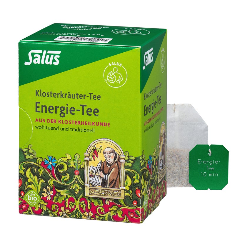 Energie TEE Klosterkräuter-tee Bio Salus 15 St