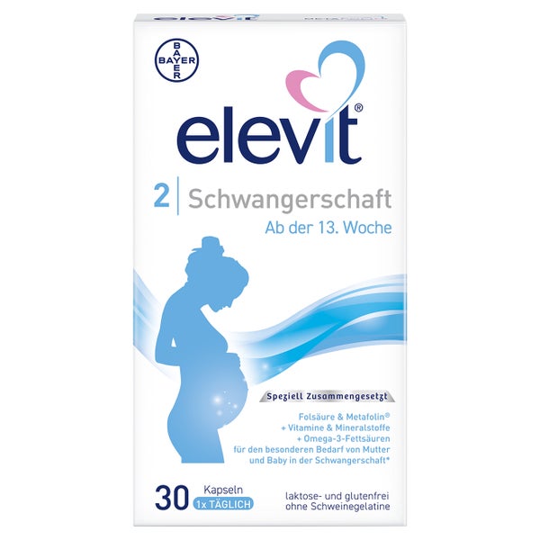 Elevit 2 Schwangerschaftsvitamine & nährstoffe 30 St
