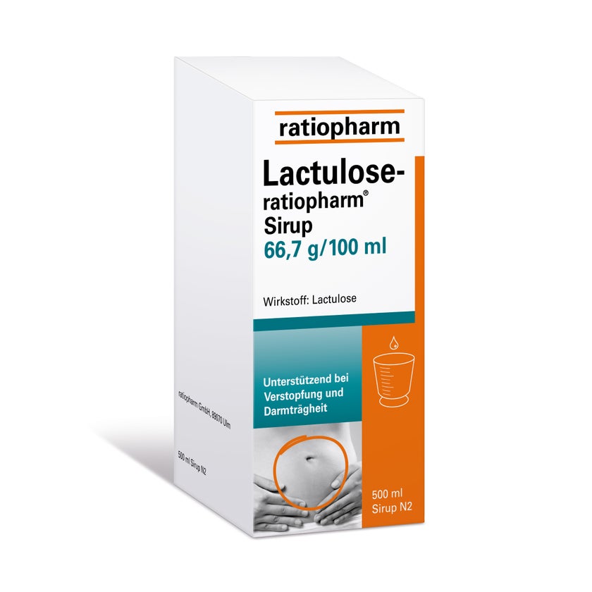 Lactulose-ratiopharm® Sirup 500 ml