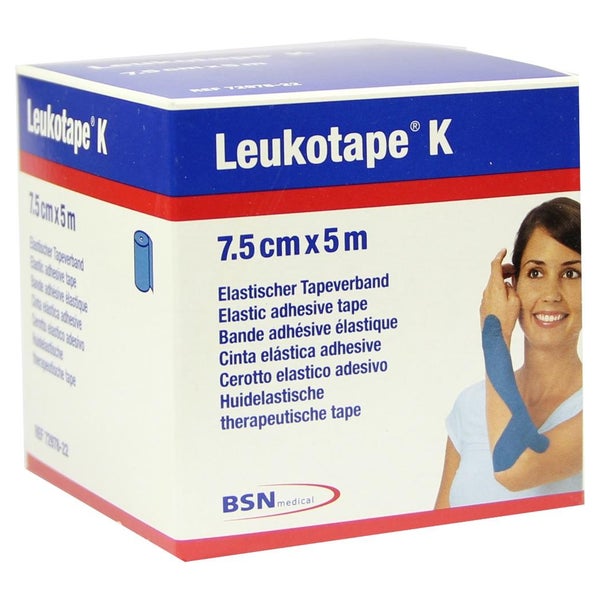 Leukotape K 7,5 cm blau 1 St