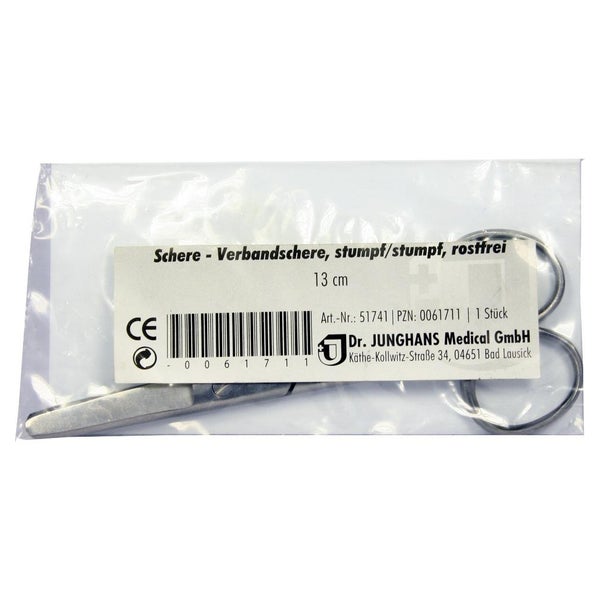 Verbandschere Stumpf/stumpf 13 cm rostfr 1 St