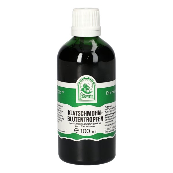 Klatschmohnblüten Tropfen 100 ml