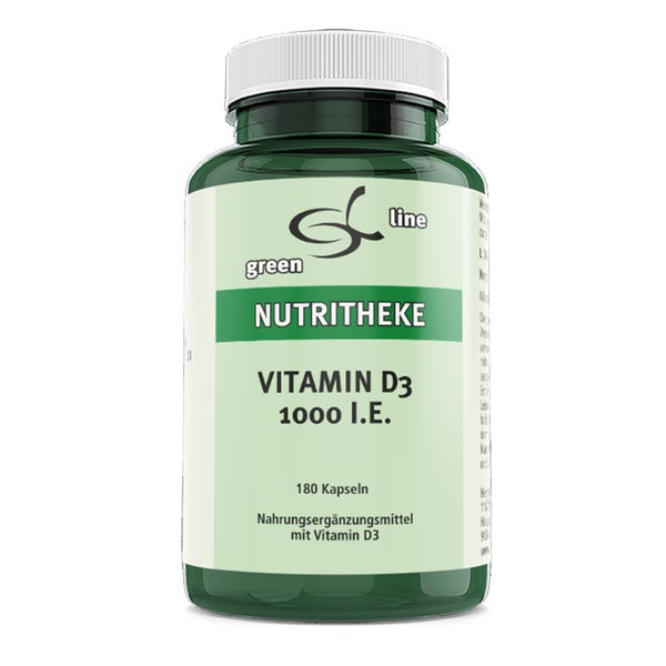 Vitamin D3 1000 I.E. Kapseln 180 St