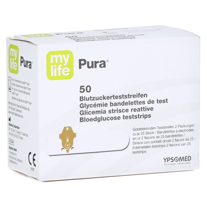 Mylife Pura Blutzucker Teststreifen 50 St