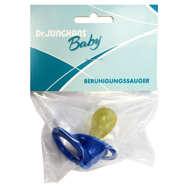 Beruhigungssauger Kirschsauger Latex ab 6 Monate blau 1 St