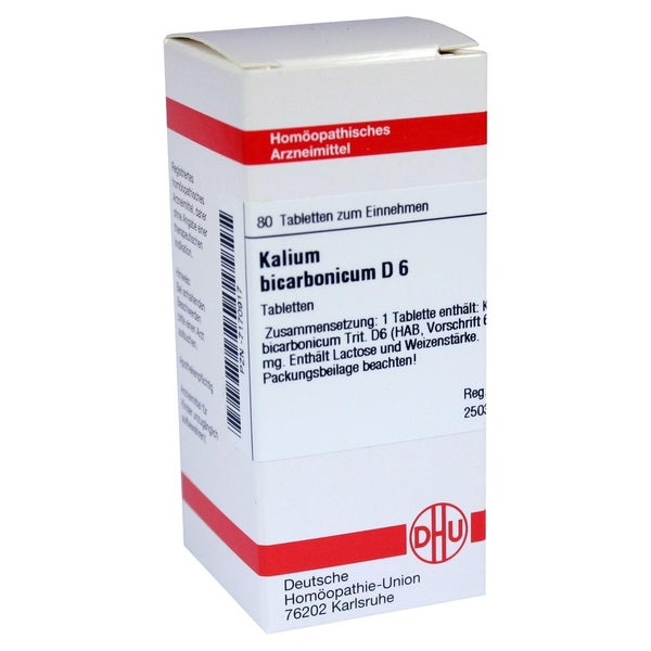Kalium Bicarbonicum D 6 Tabletten 80 St