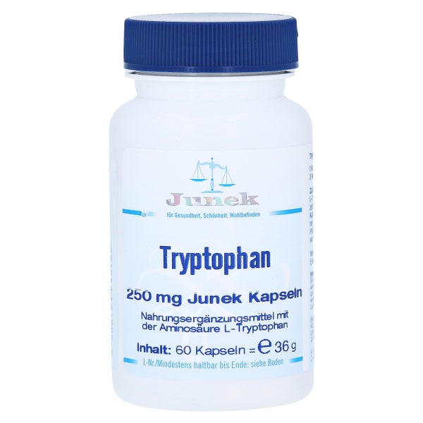 Tryptophan 250 mg Junek Kapseln 60 St