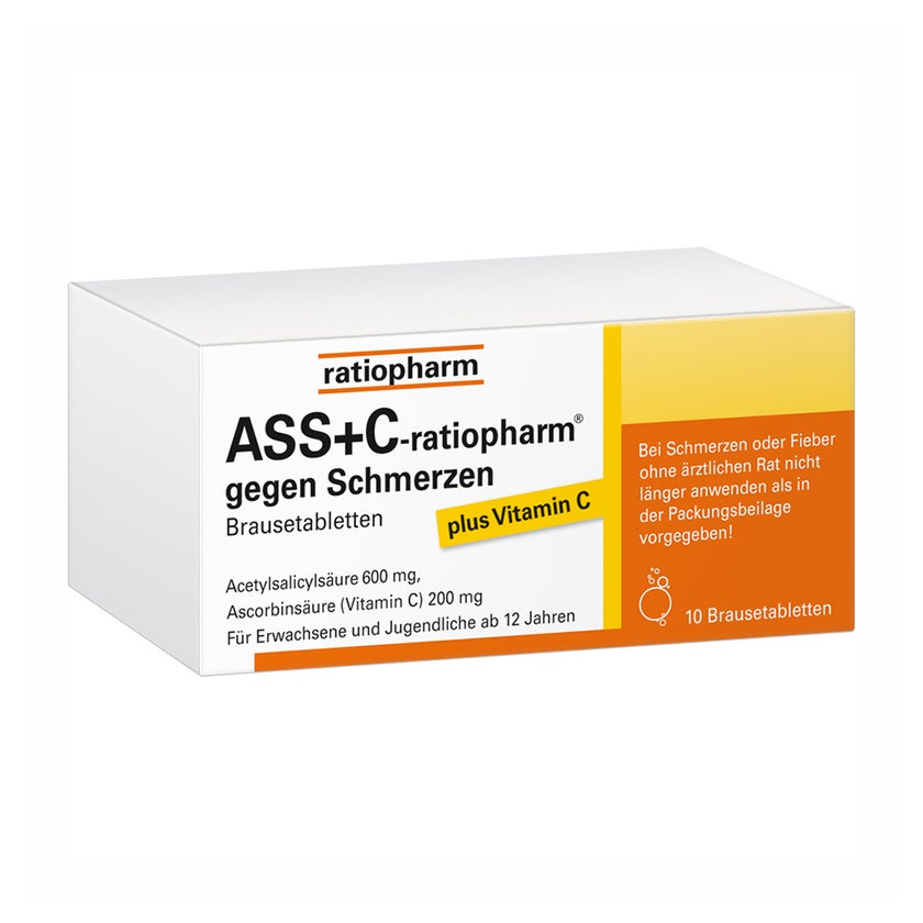 ASS + C ratiopharm 10 St