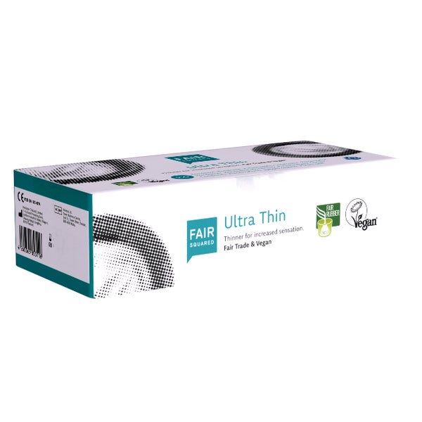 «Ultra Thin» Kondome 100er Pack – Extra dünn, vegan, fair (100 Kondome) 100 St