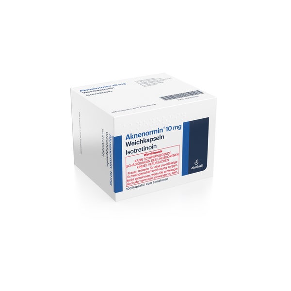 Aknenormin 10 mg Weichkapseln 100 St