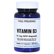 Produktabbildung: Vitamin B3 15 mg GPH Kapseln 60 St