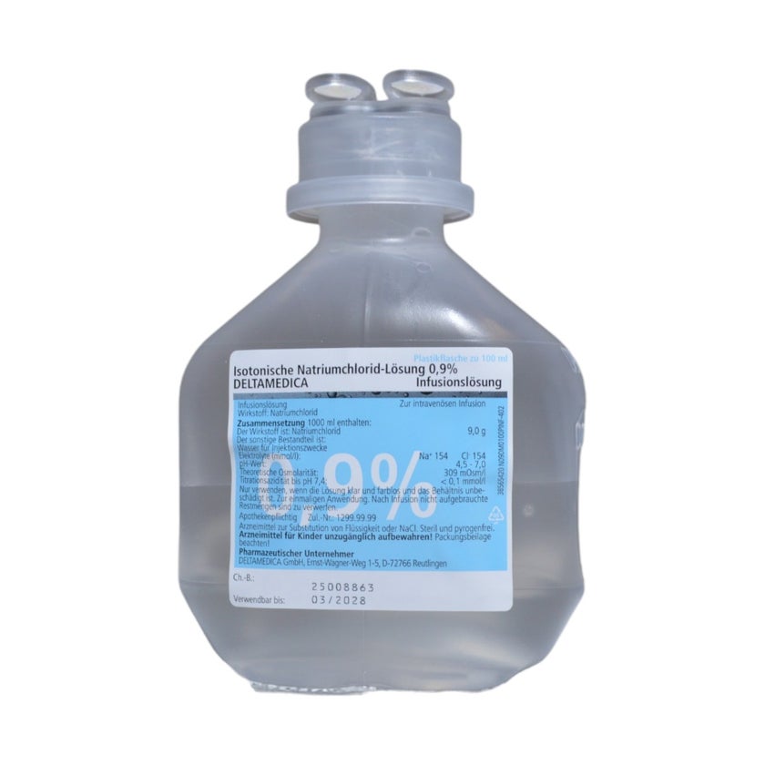 Isotonische NaCl 0,9% DELTAMEDICA Inf.-L 10X100 ml