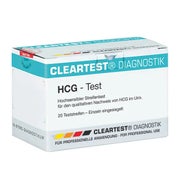 Cleartest HCG Schwangerschafts Teststreifen 20 St
