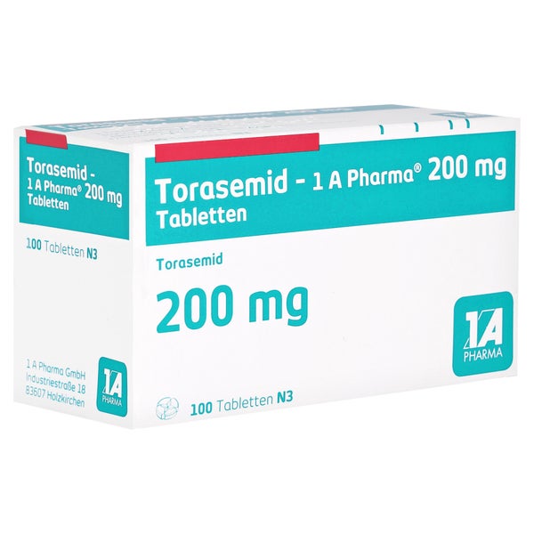 Torasemid-1a Pharma 200 mg Tabletten 100 St