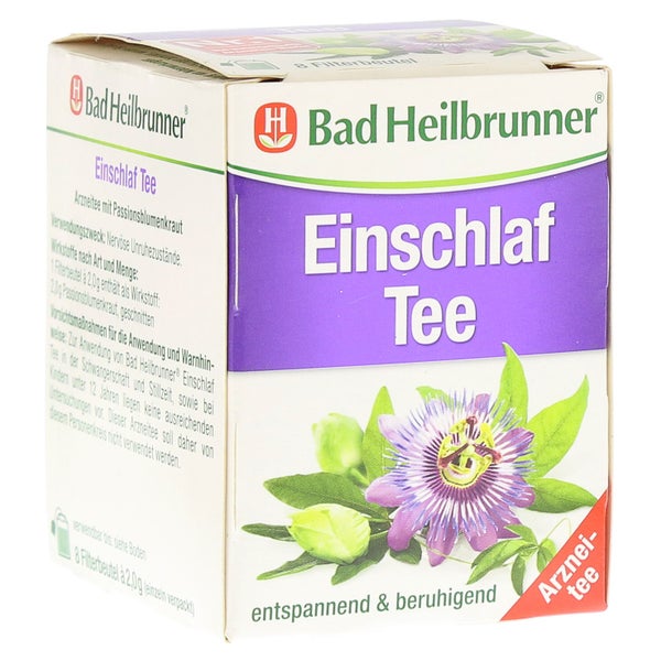 BAD Heilbrunner Einschlaf Tee Filterbeut 8X2,0 g