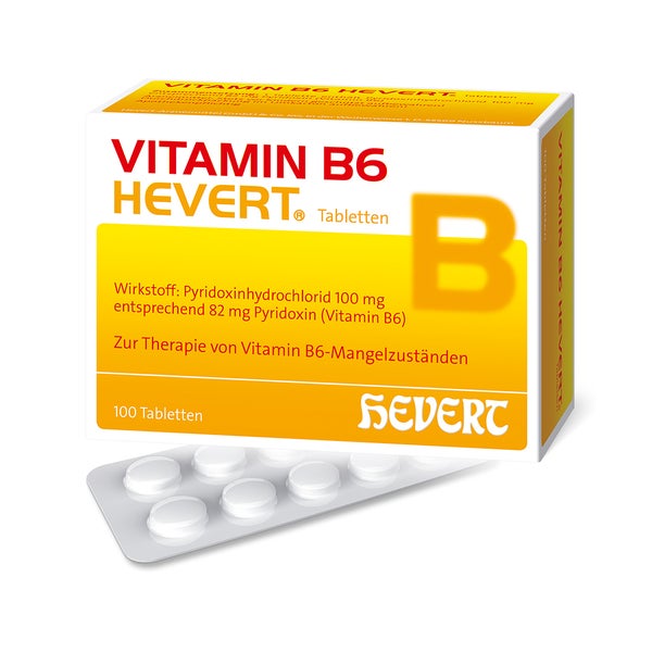 Vitamin B6 Hevert Tabletten 100 St