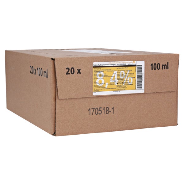 Natriumhydrogencarbonat 8,4% Infusionsls 20X100 ml