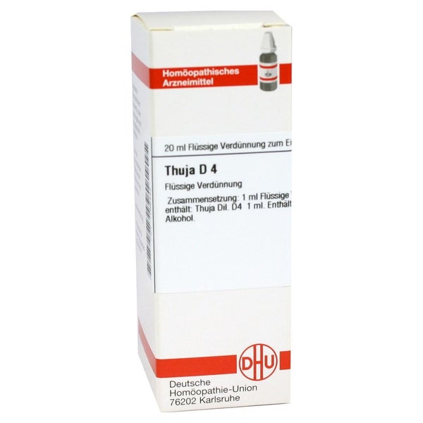 Thuja D 4 Dilution 20 ml