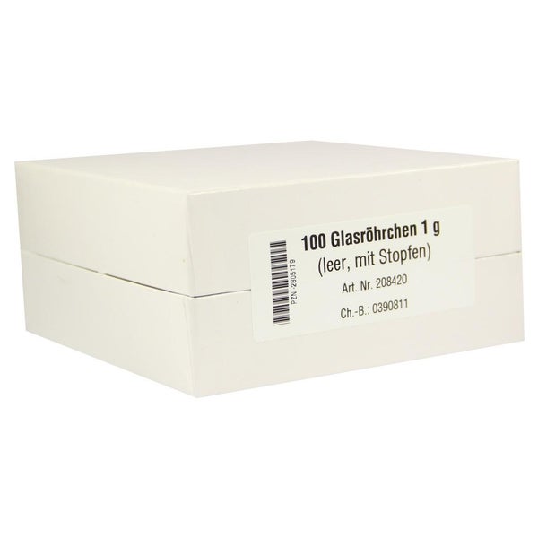 Glasröhrchen F.taschenapotheke 100 St