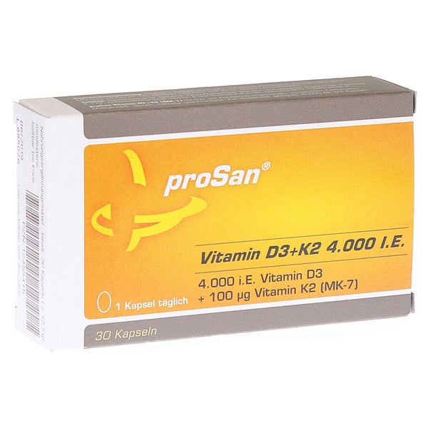 proSan Vitamin D3+K2 4.000 I.E. 30 St