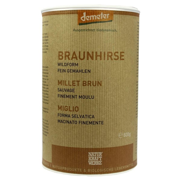 Braunhirse Bio Pulver 500 g
