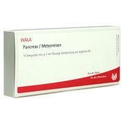 Pancreas/meteoreisen Ampullen 10X1 ml