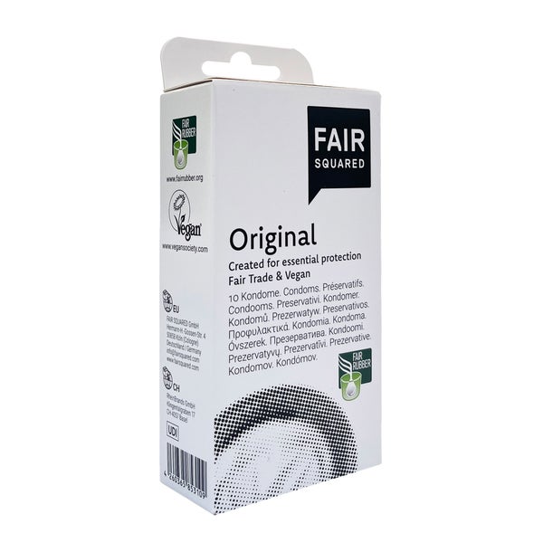 FAIR SQUARED Original Kondome 55 mm, 10 Stück 10 St