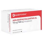 AMLODIPIN/Valsartan AL 10 mg/160 mg Filmtabletten 98 St