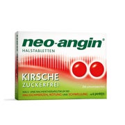 Produktabbildung: neo-angin Halstabletten Kirsche 24 St