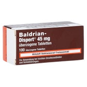 Baldrian Dispert 45 mg überzogene Tabletten 100 St