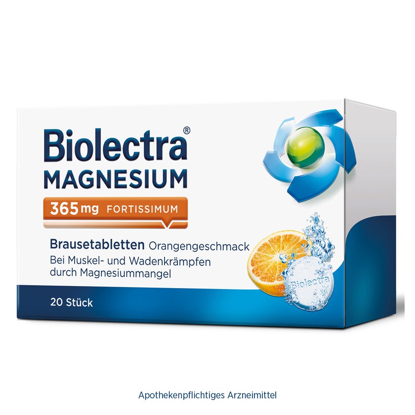 Biolectra MAGNESIUM 365 mg fortissimum 20 St