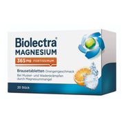 Biolectra Magnesium 365 mg fortissimum Orange Wadenkrämpfe 20 St