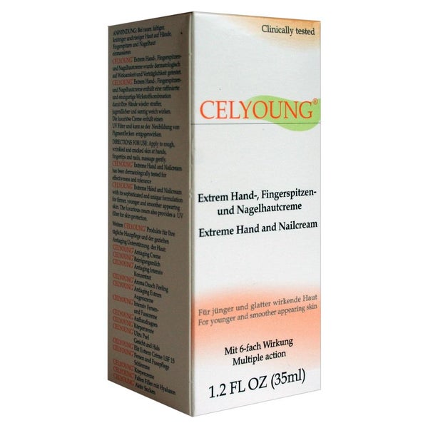Celyoung Extrem Hand, Fingerspitzen und Nagelhautcreme 35 ml