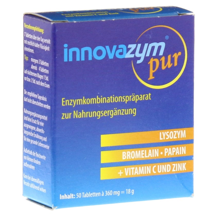 Innovazym pur Magensaftresistente Tablet 50 St