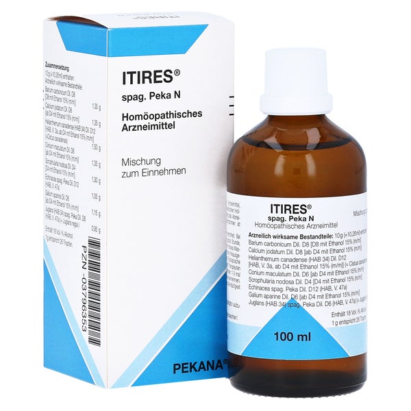 Itires Spag.peka N Tropfen 100 ml