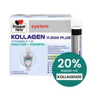 Produktabbildung: Doppelherz system Kollagen 11.000 Plus Gesundheit + Beweglichkeit 30X25 ml