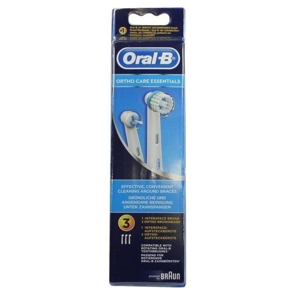 ORAL B Aufsteckbürsten Ortho Care Essent 3 St