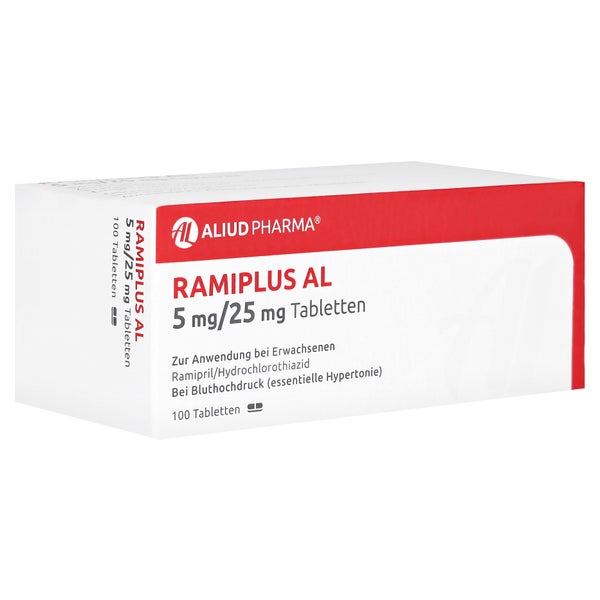 Ramiplus AL 5 mg/25 mg Tabletten 100 St