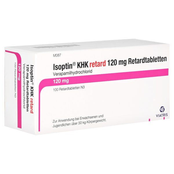 Isoptin KHK Retard 120 mg Tabl. 100 St