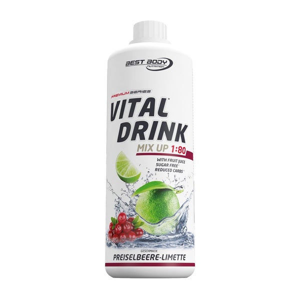 BBN Vital Drink Preiselbeere Limette 1000 ml