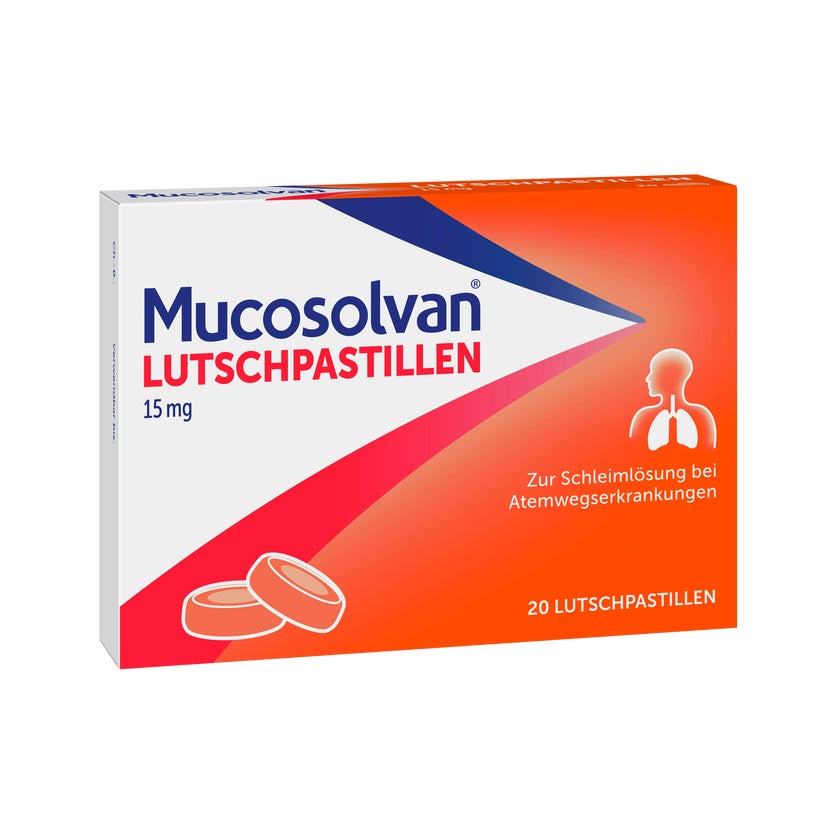 Mucosolvan Lutschpastillen 15 mg 20 St