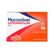 Produktabbildung: Mucosolvan Lutschpastillen 15 mg 20 St