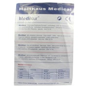 Produktabbildung: Holthaus Medical Medikur Thrombose-Strumpf, weiß - 1 Packung = 1 Paar, groß 2 St