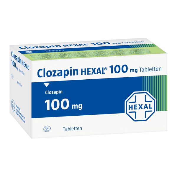 Clozapin Hexal 100 mg Tabletten 100 St