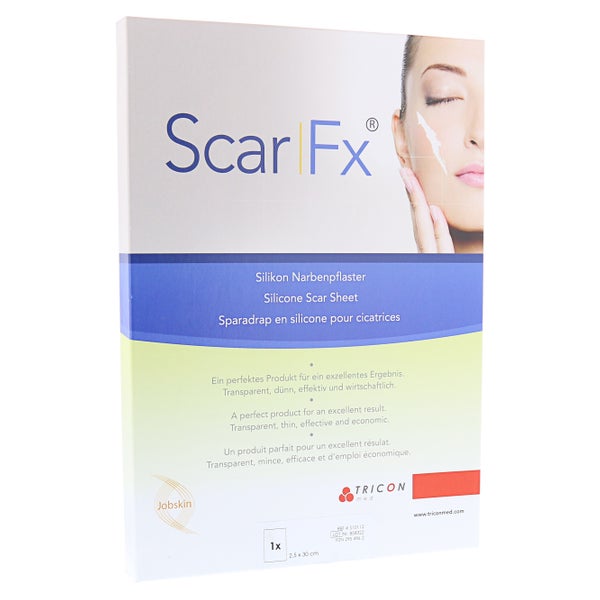 SCAR FX Silikon Narben Pflast.2,5x30cm 1 St