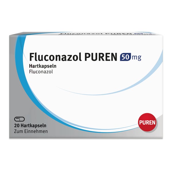 Fluconazol Puren 50 mg Hartkapseln 20 St
